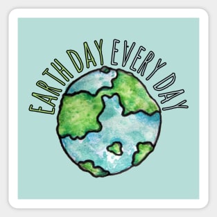 Earth Day Every Day Sticker